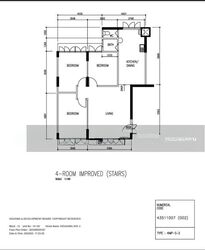 Blk 15 Hougang View (Hougang), HDB 4 Rooms #509525691